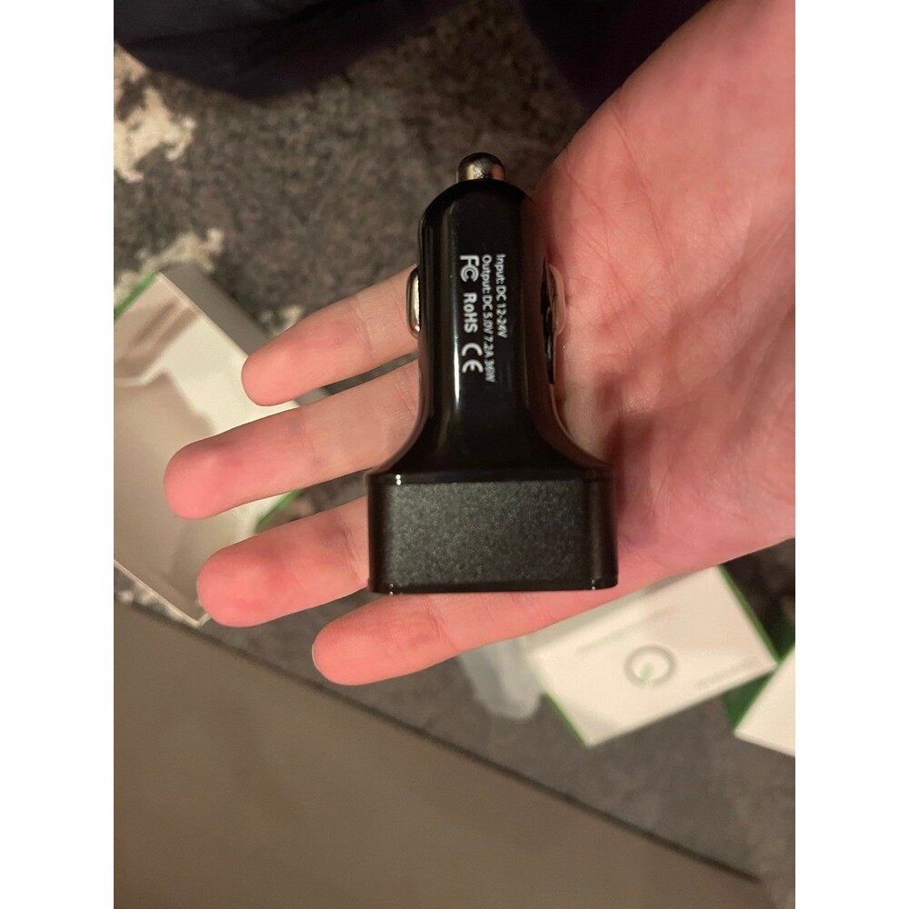 3-Port USB Car Charger